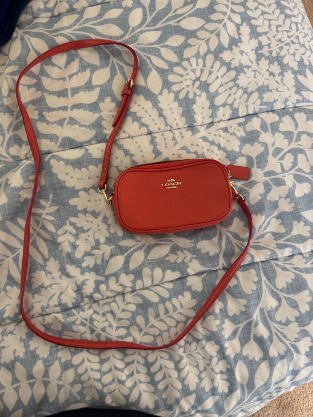 Orange Small Coach Crossbody Bag - Picture 4 of 4
